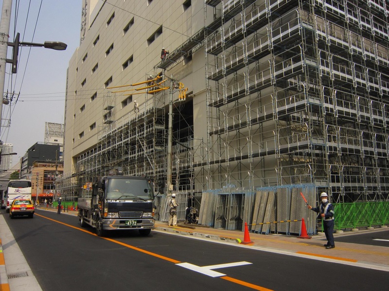 红山日本三年建筑工
